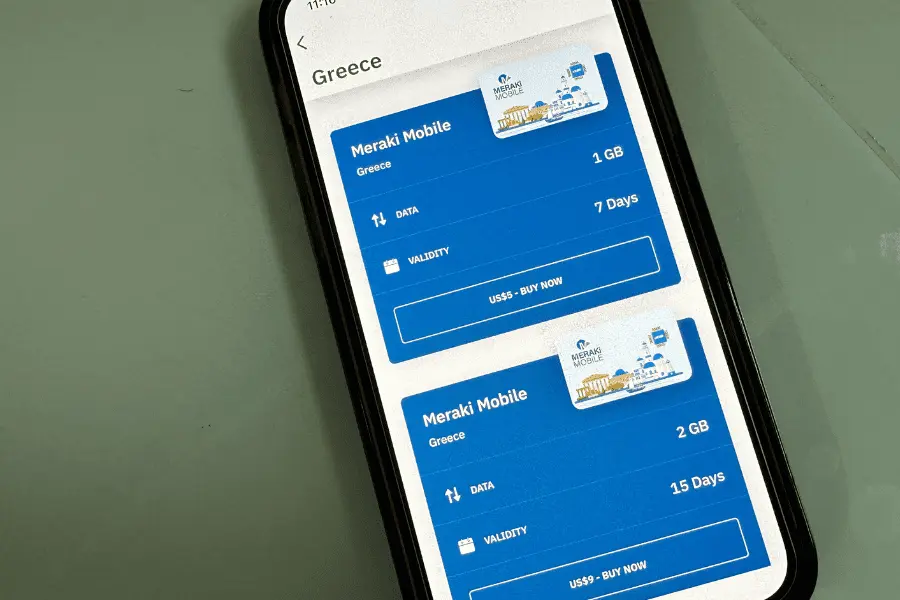 eSIM Cards in Greece