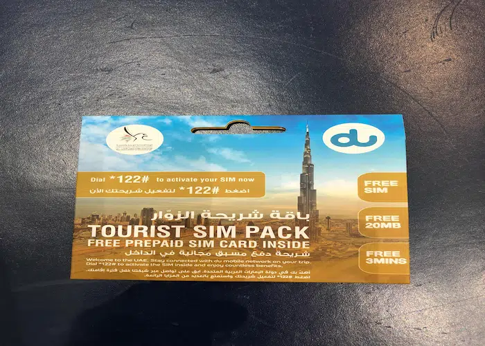 SIM Cards in Dubai